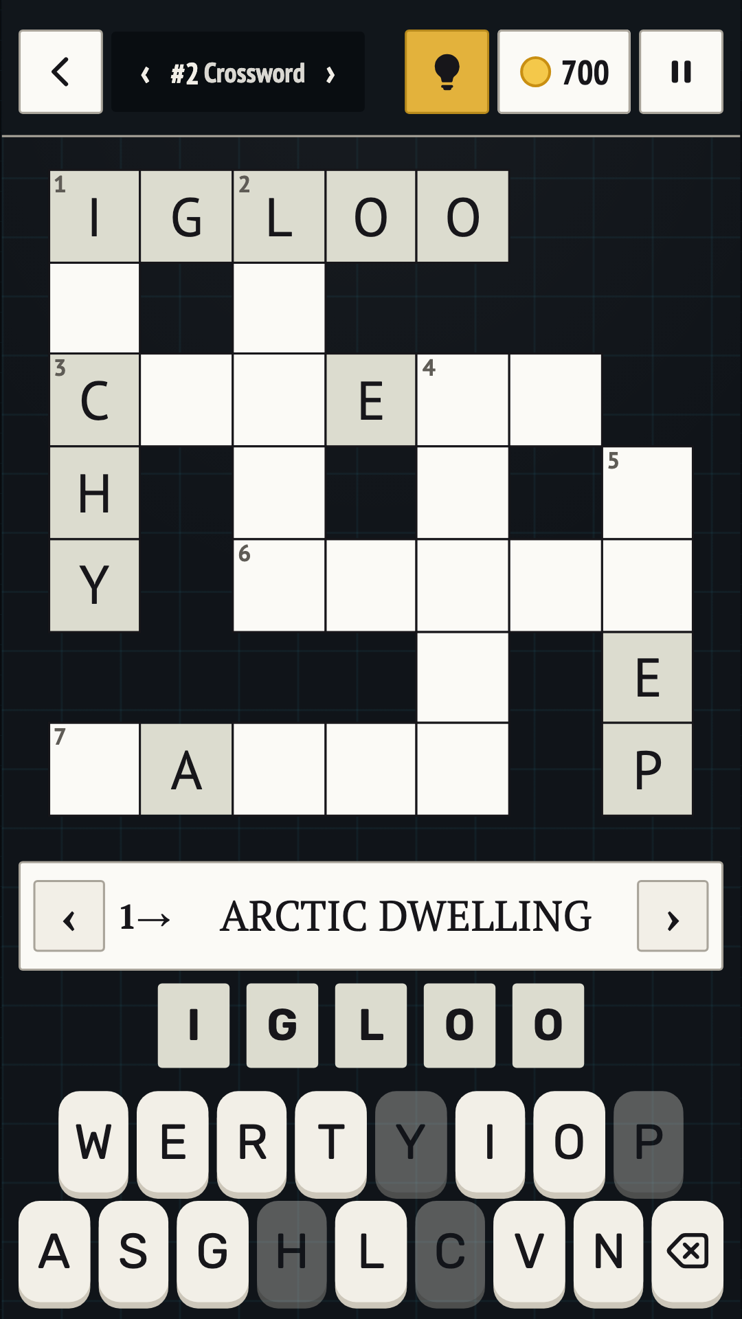 Crosswords on the Go: Scanwords, Sudoku, Fillwords screenshot 4