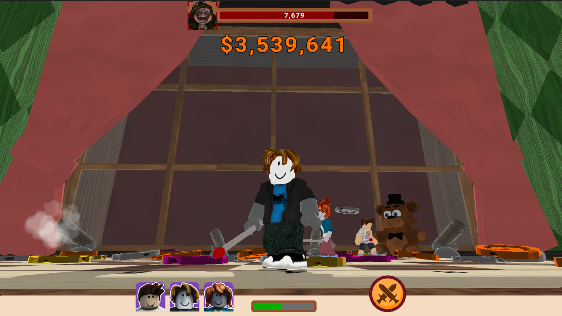 Игровой столик Обби Тайкун Айдлер 3Д Паркур — screenshot 2