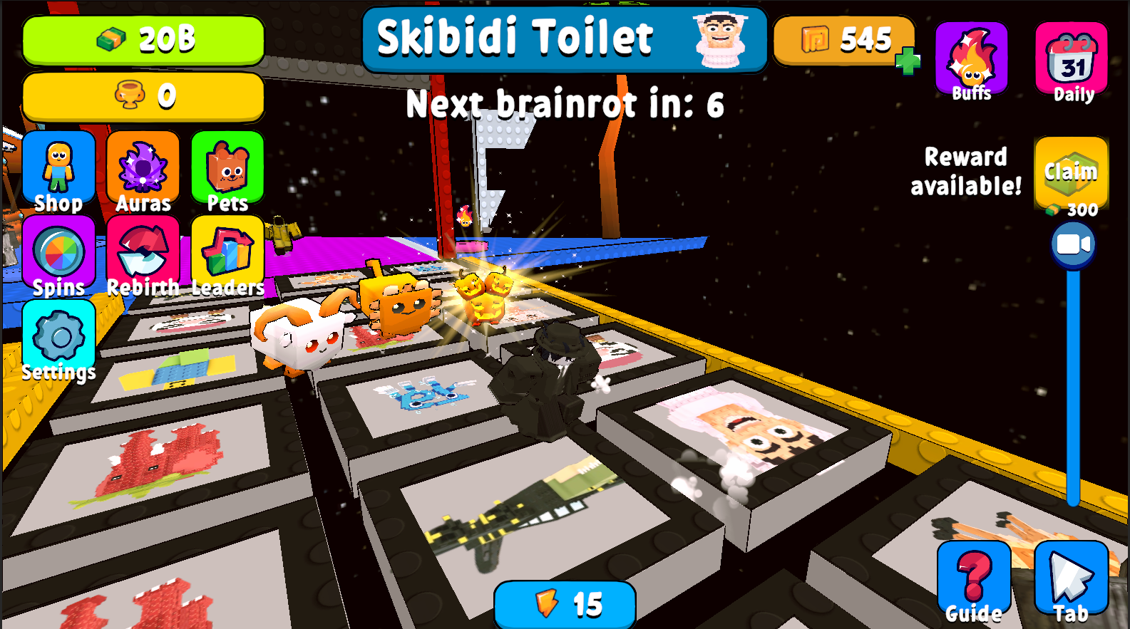 Step on Brainrot Obby! Memes Road Online — screenshot 4