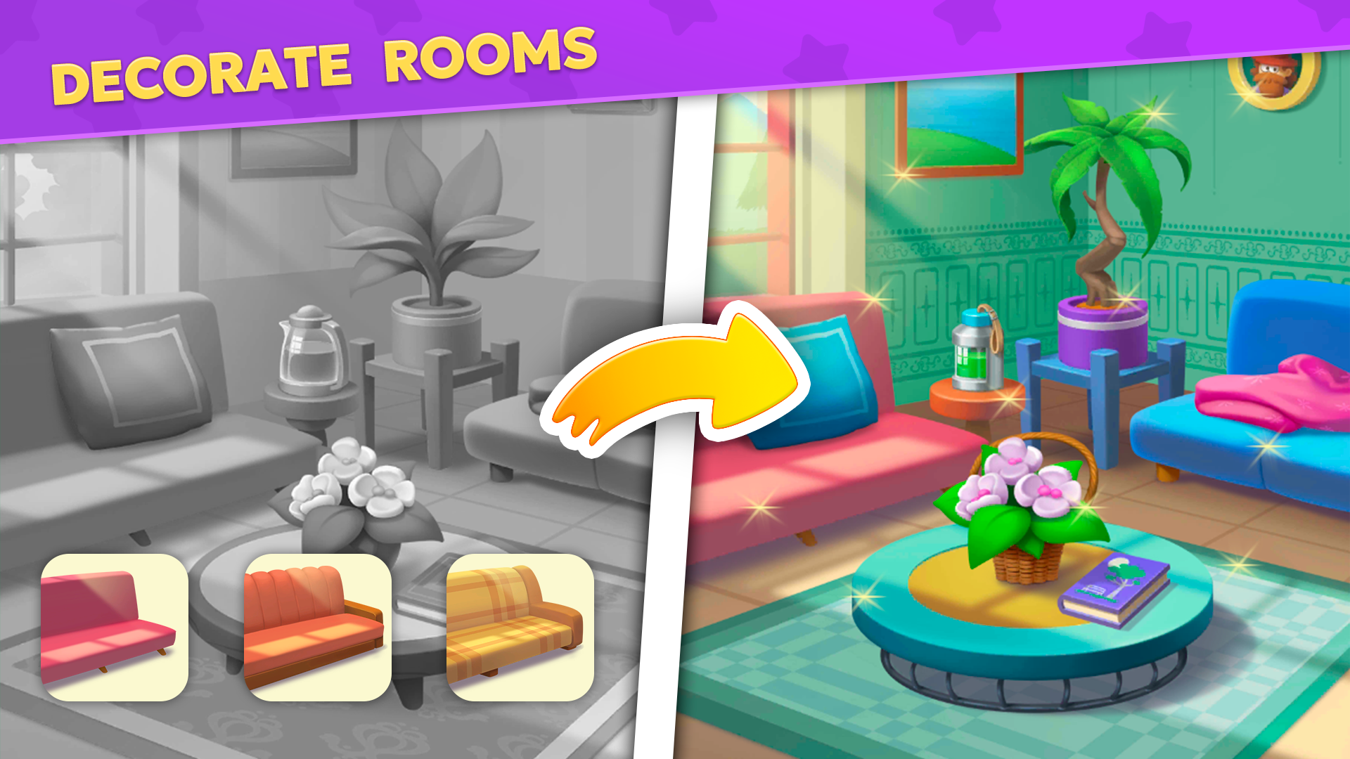 Match & Decor: Home Design — screenshot 1