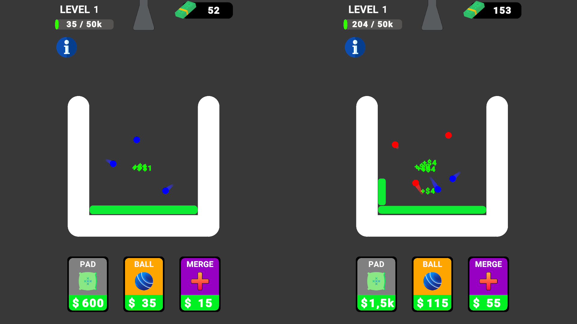 Bouncing Balls: Money — screenshot 1