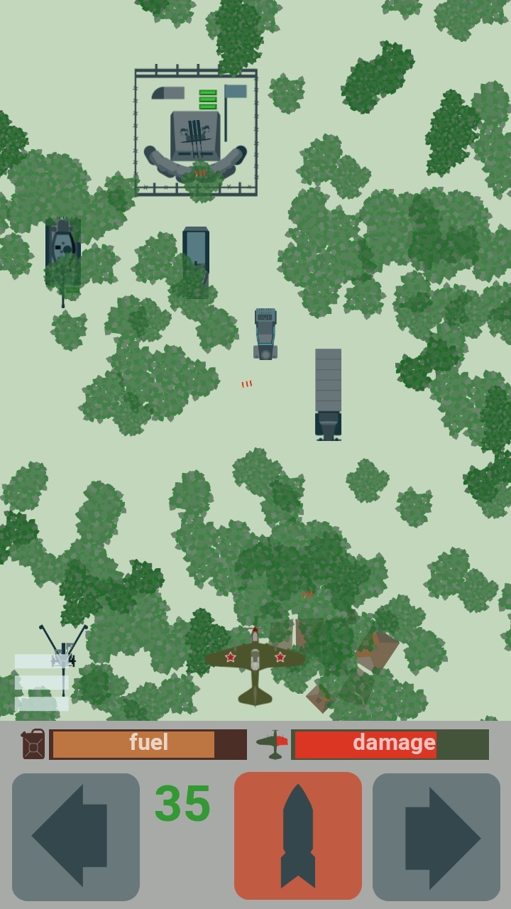 Attack aircraft strike screenshot 8