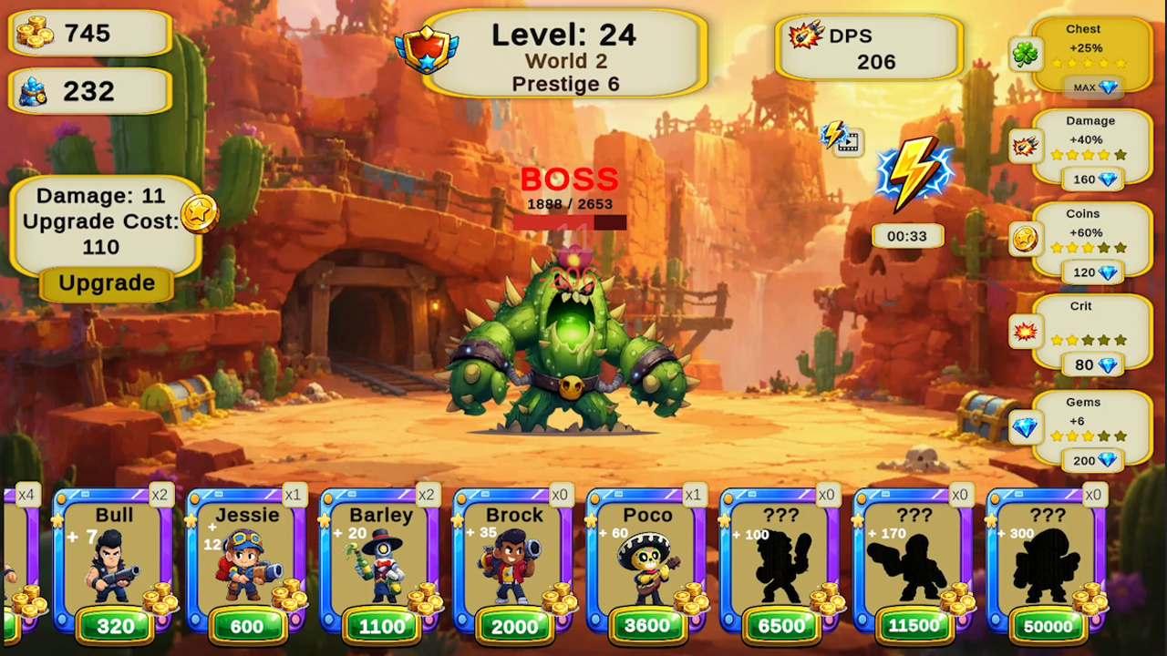 Brawl Clicker: Star Hunt — screenshot 3