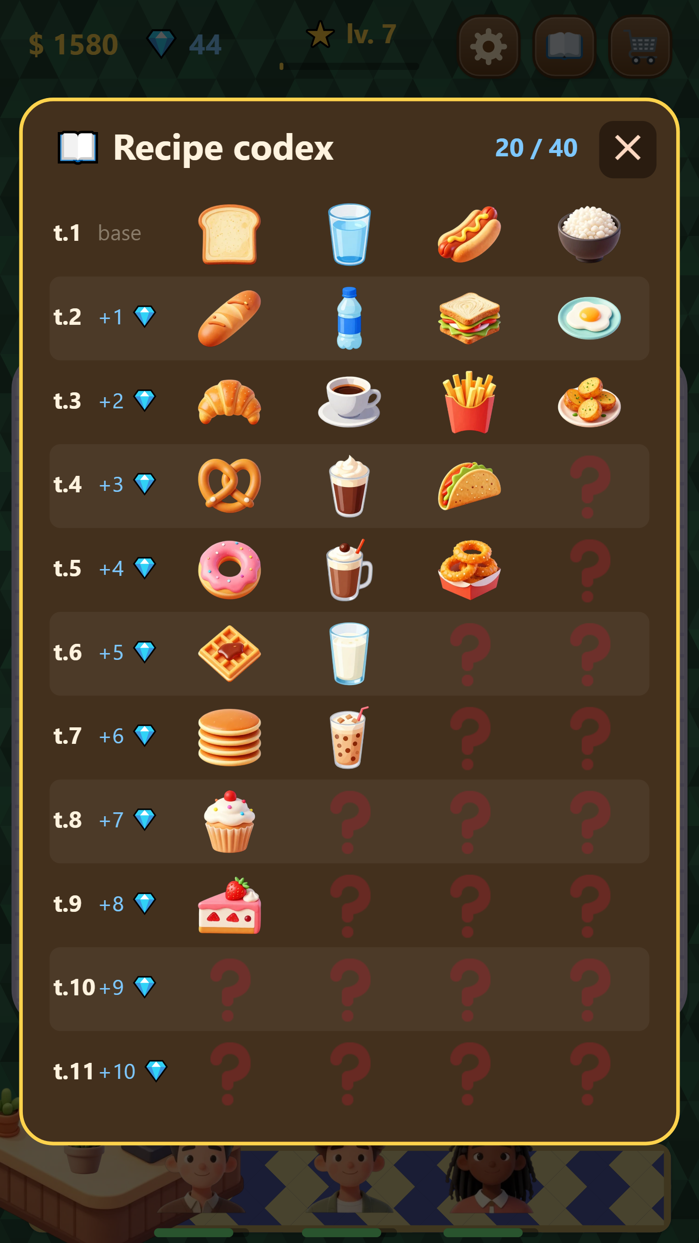 Merge Cafe: Customers are waiting! screenshot 11