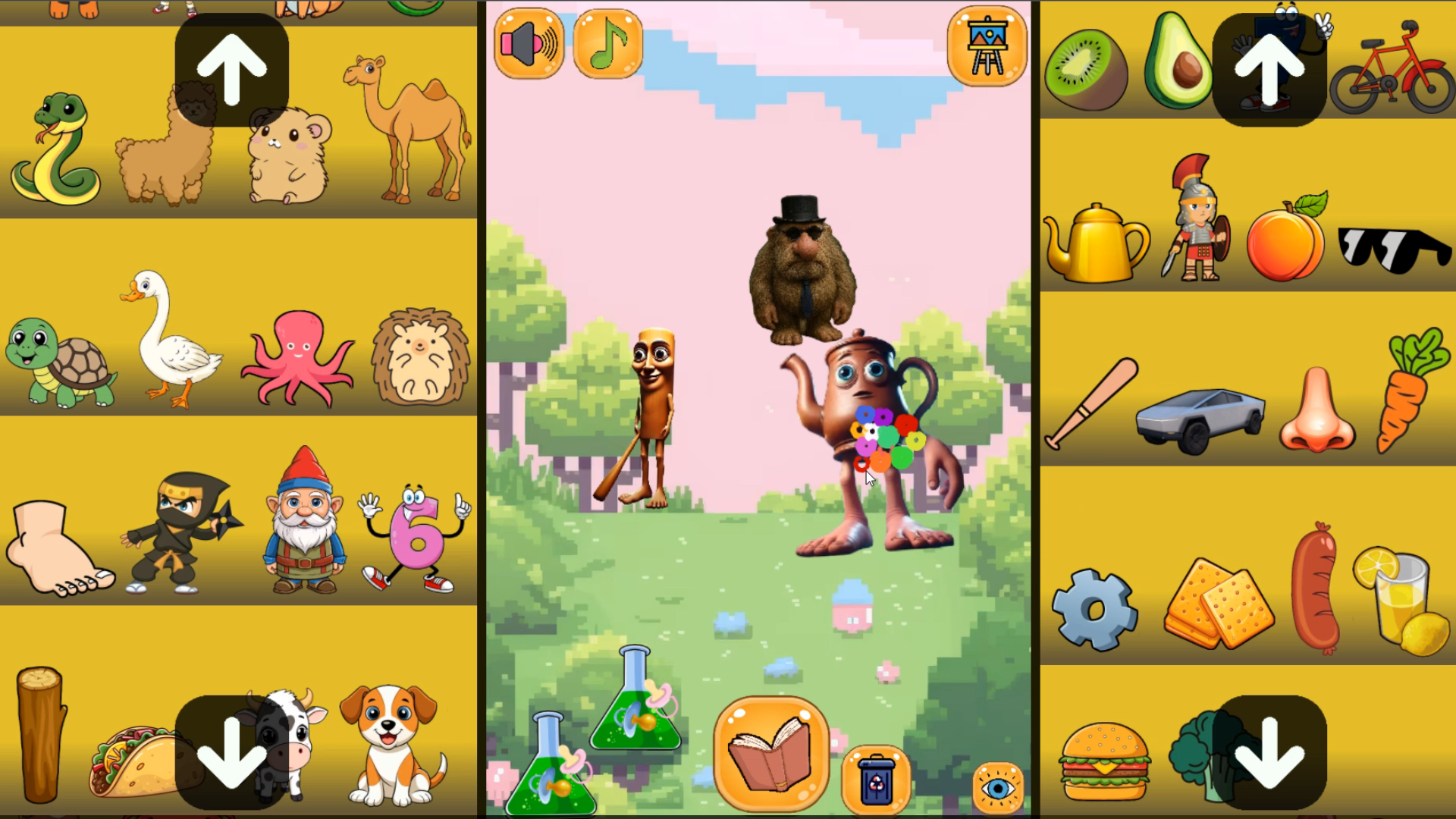 Brainrot Fusion: The Alchemy of Italian Animals screenshot