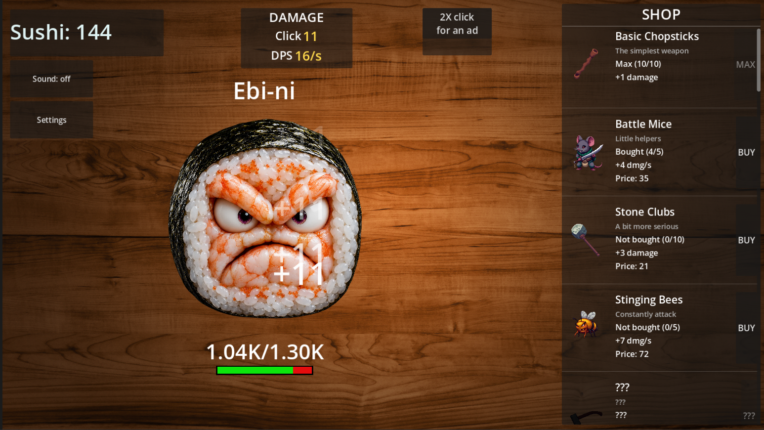 Sushini-Attack screenshot