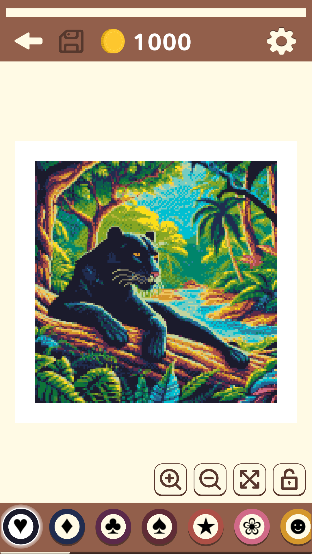 Coloring: Mosaic by Symbols screenshot 15