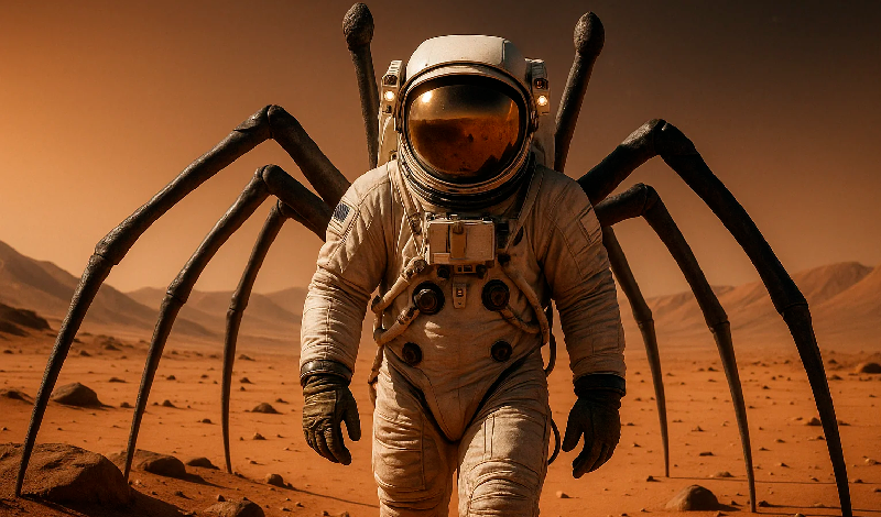 Survival on an uninhabited planet game cover