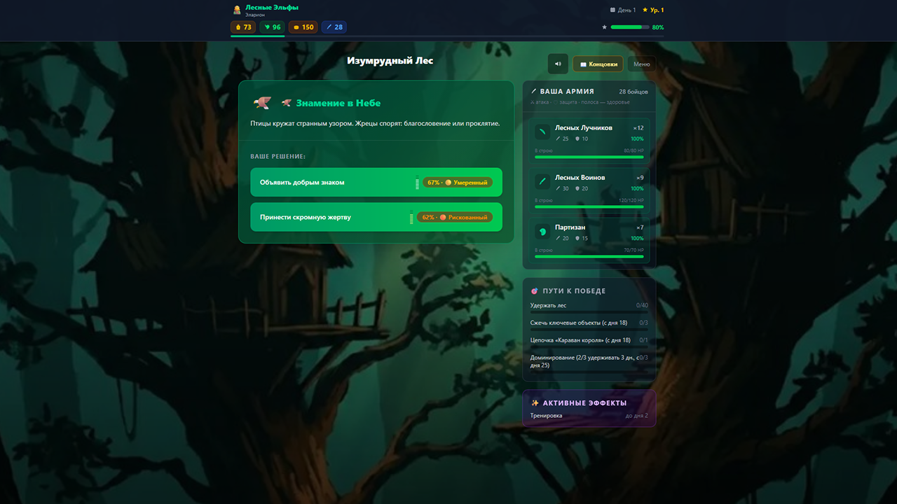 Хроники Трёх Королевств — screenshot 2