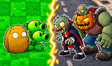 Plant vs Zombie PvZ: Battle hybrid mod.