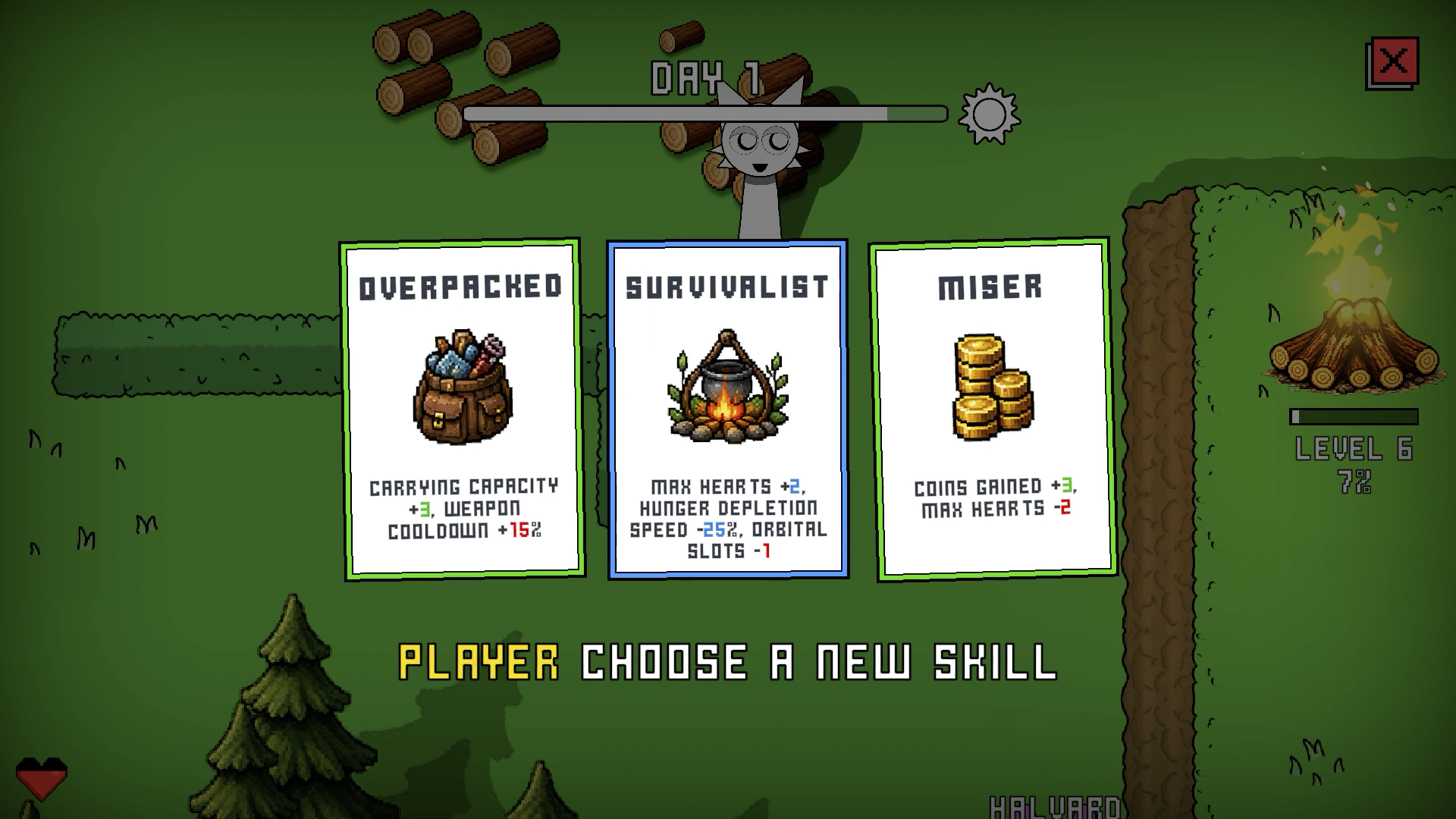Sprunki: Survive 99 Nights in the Forest — screenshot 3
