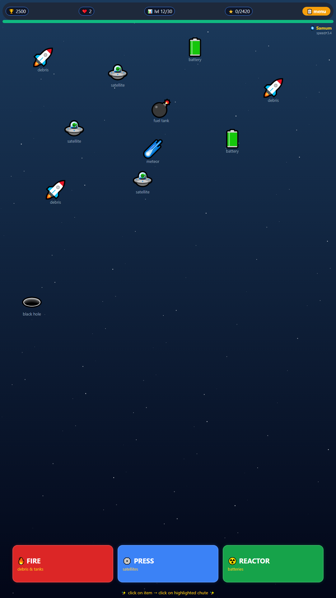 Space sorter screenshot 4