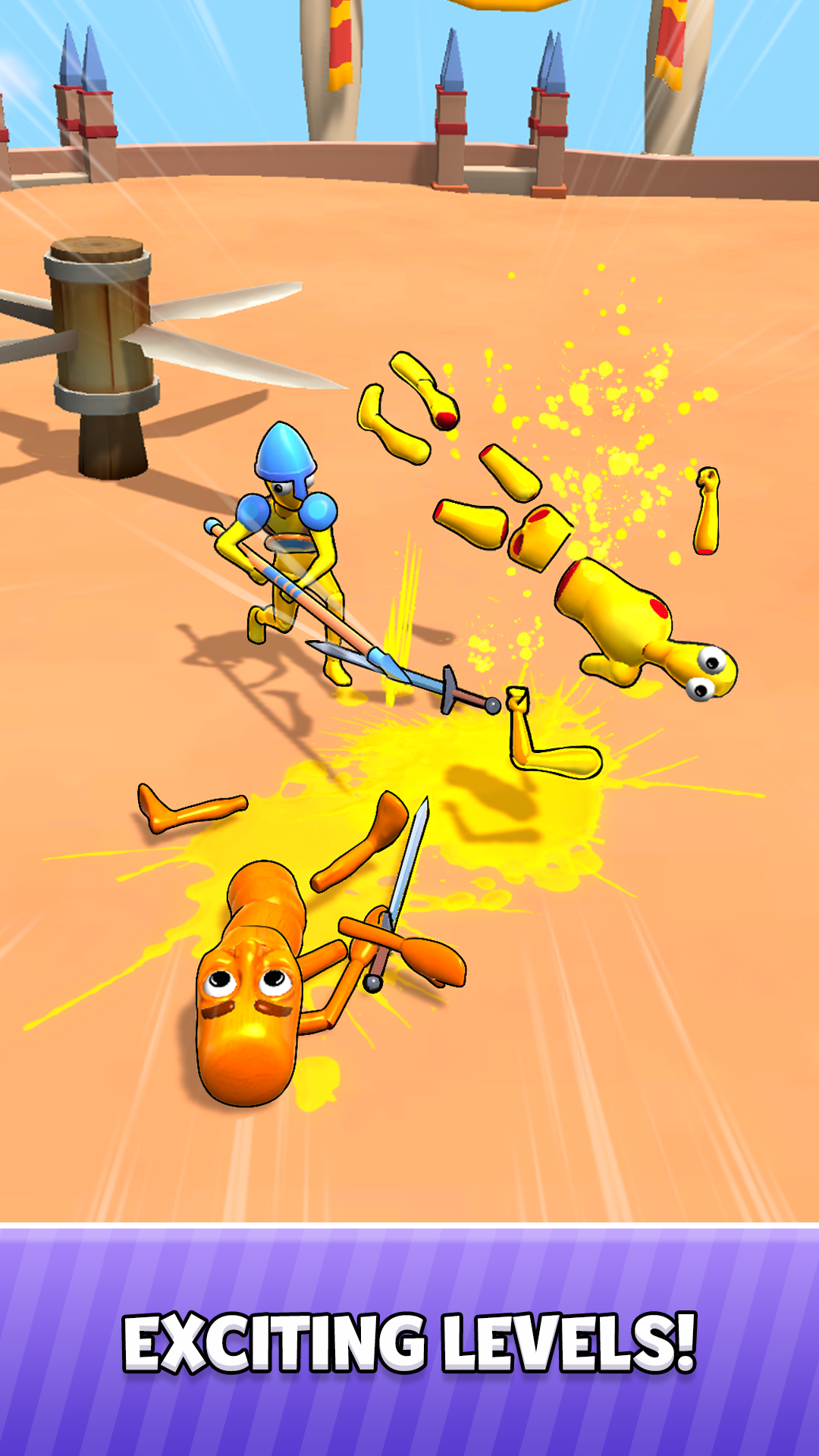 Ragdoll Arena! Fun Spear Battle! screenshot 8
