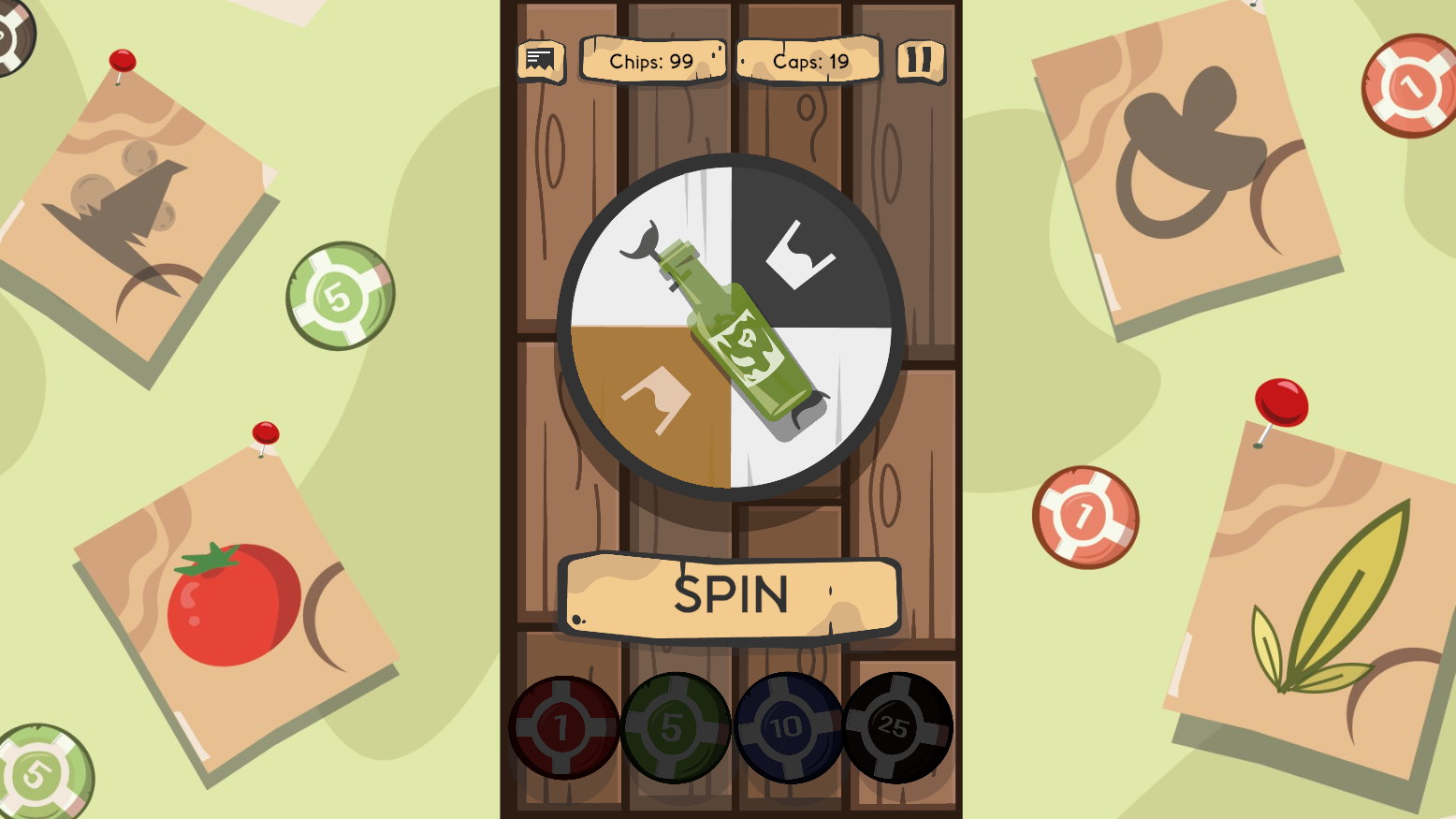 Caps & Spin — screenshot 2