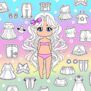 Chibi Dress Up & Coloring