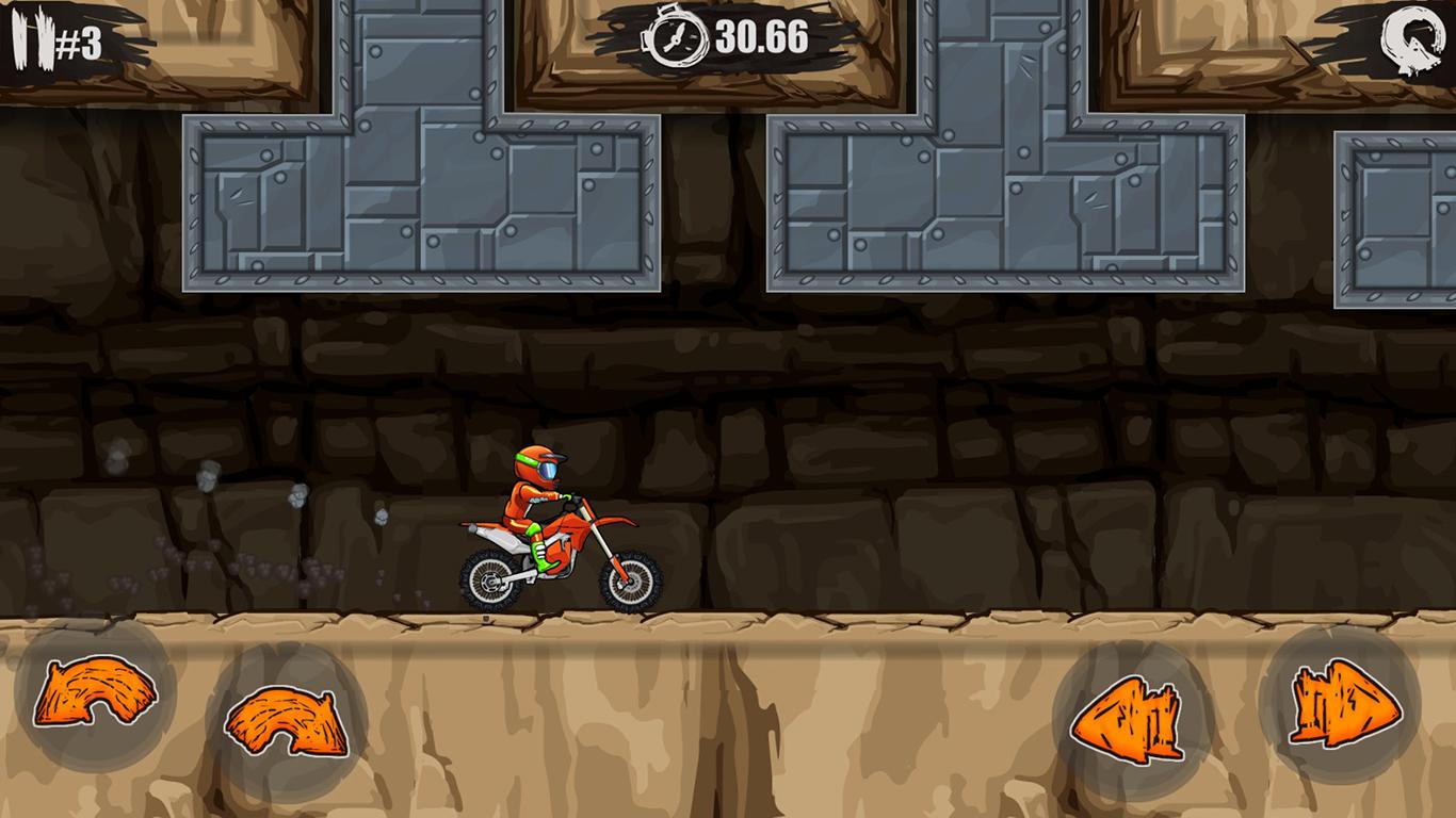 Moto x3m Spooky Land screenshot