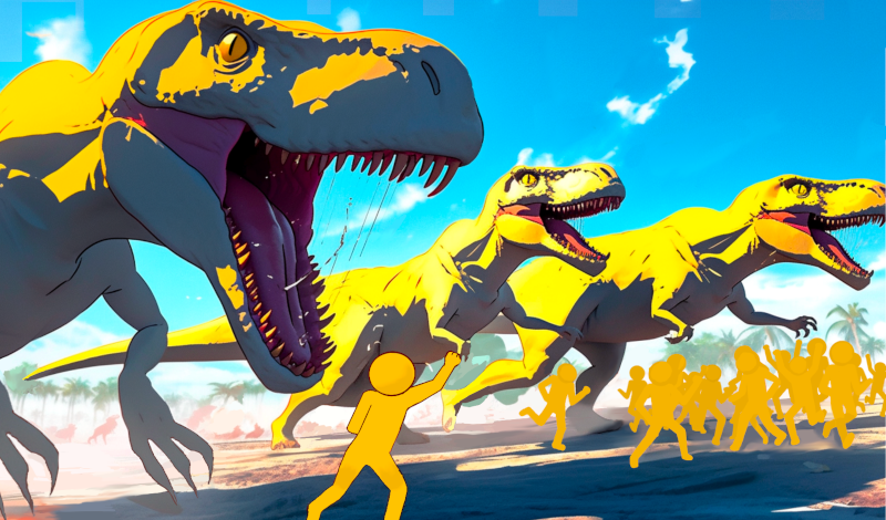 Dinosaurs.io game cover
