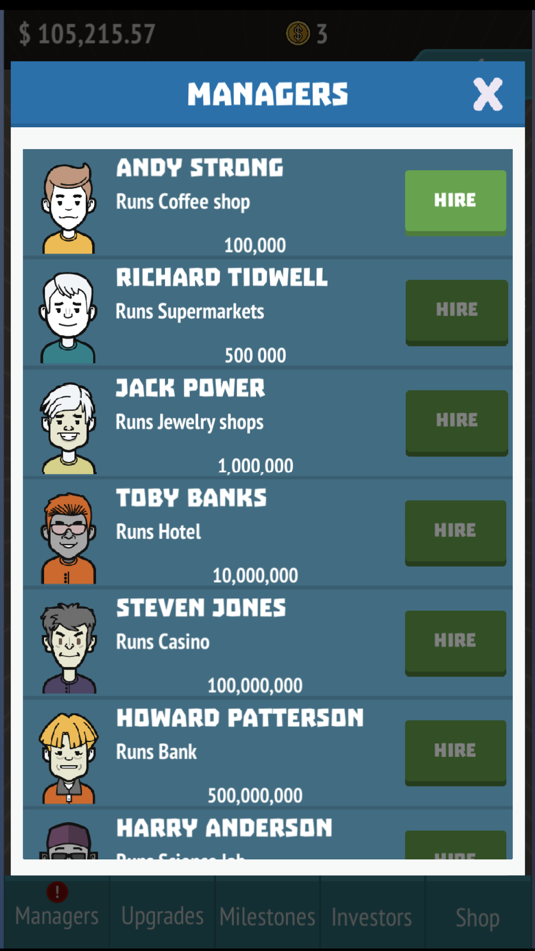 Magnate Clicker screenshot 5