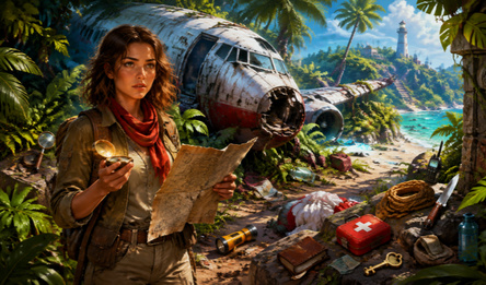 Isla Perdida: Búsqueda de Objetos Ocultos