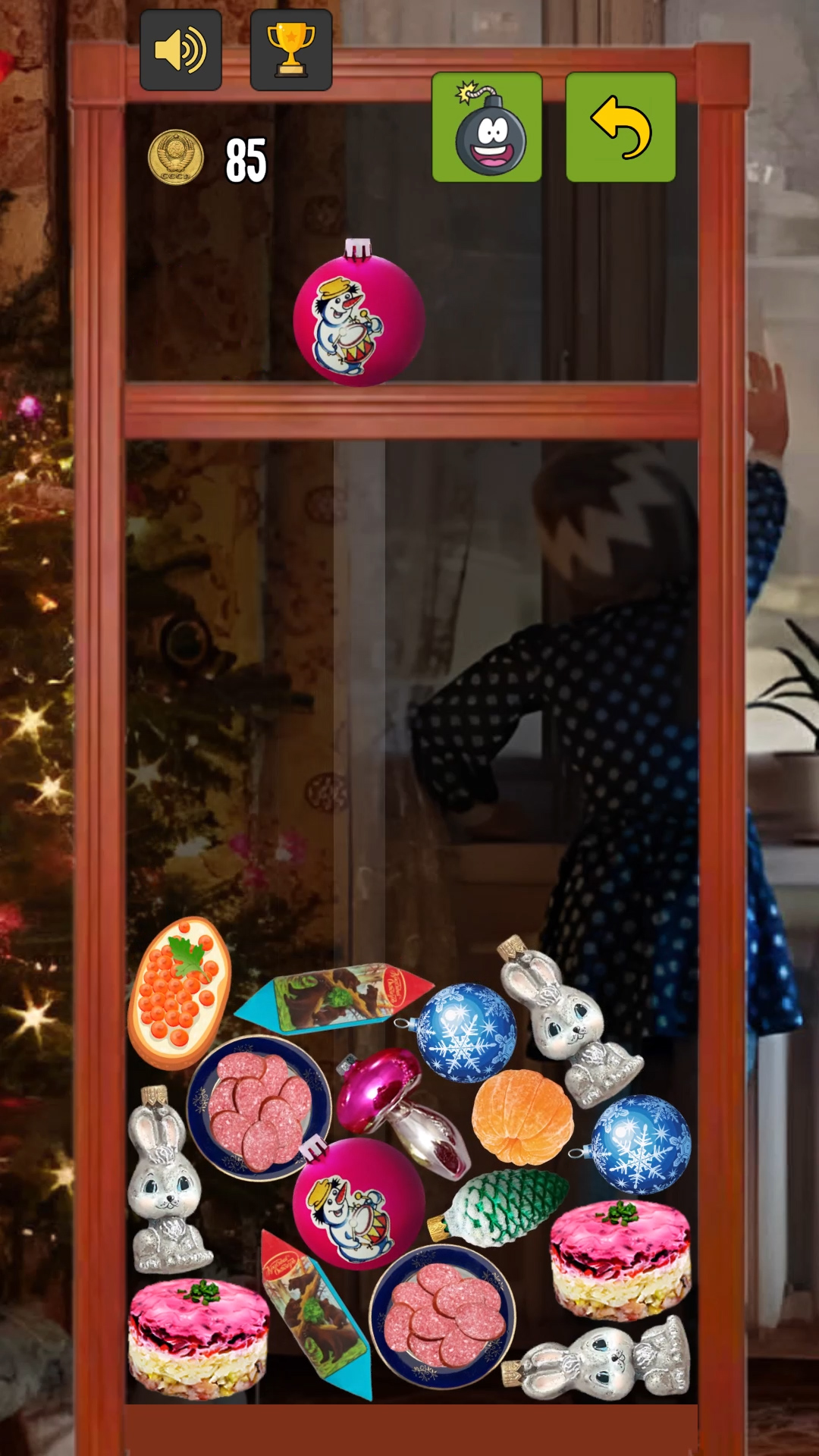 New Year's Day in USSR: Toys and Food screenshot 4