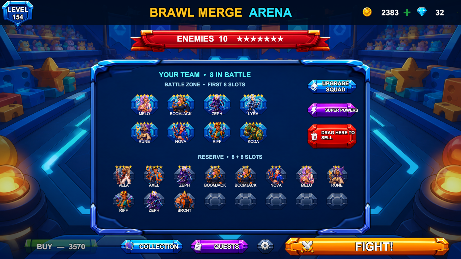 Brawl Merge Arena — screenshot 1