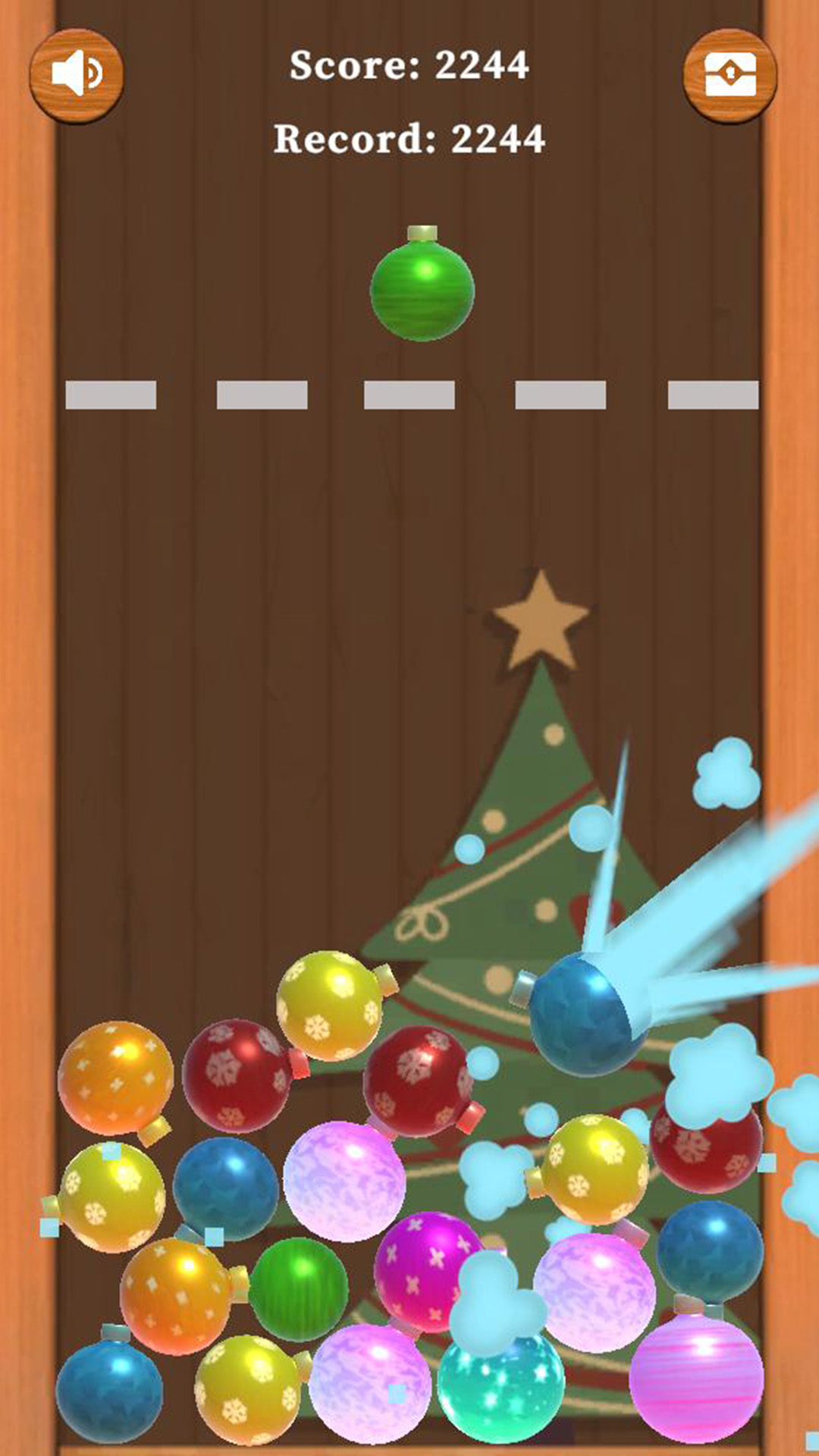Merge Balls: New Year's Toys in 3D! screenshot 6