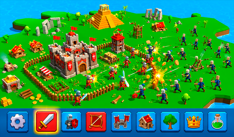 3D Sandbox: Battle of the Kingdoms game cover