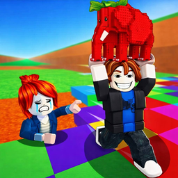 Обби: Цвет или Лава ради Брейнротов!