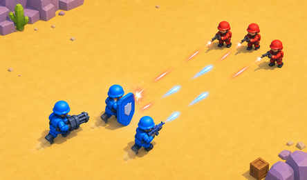 Squad Assembler: Red vs Blue