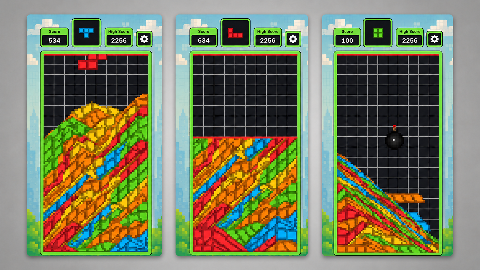 Tetrofall: Sand Blocks — screenshot 1
