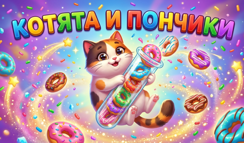 Котята и Пончики game cover