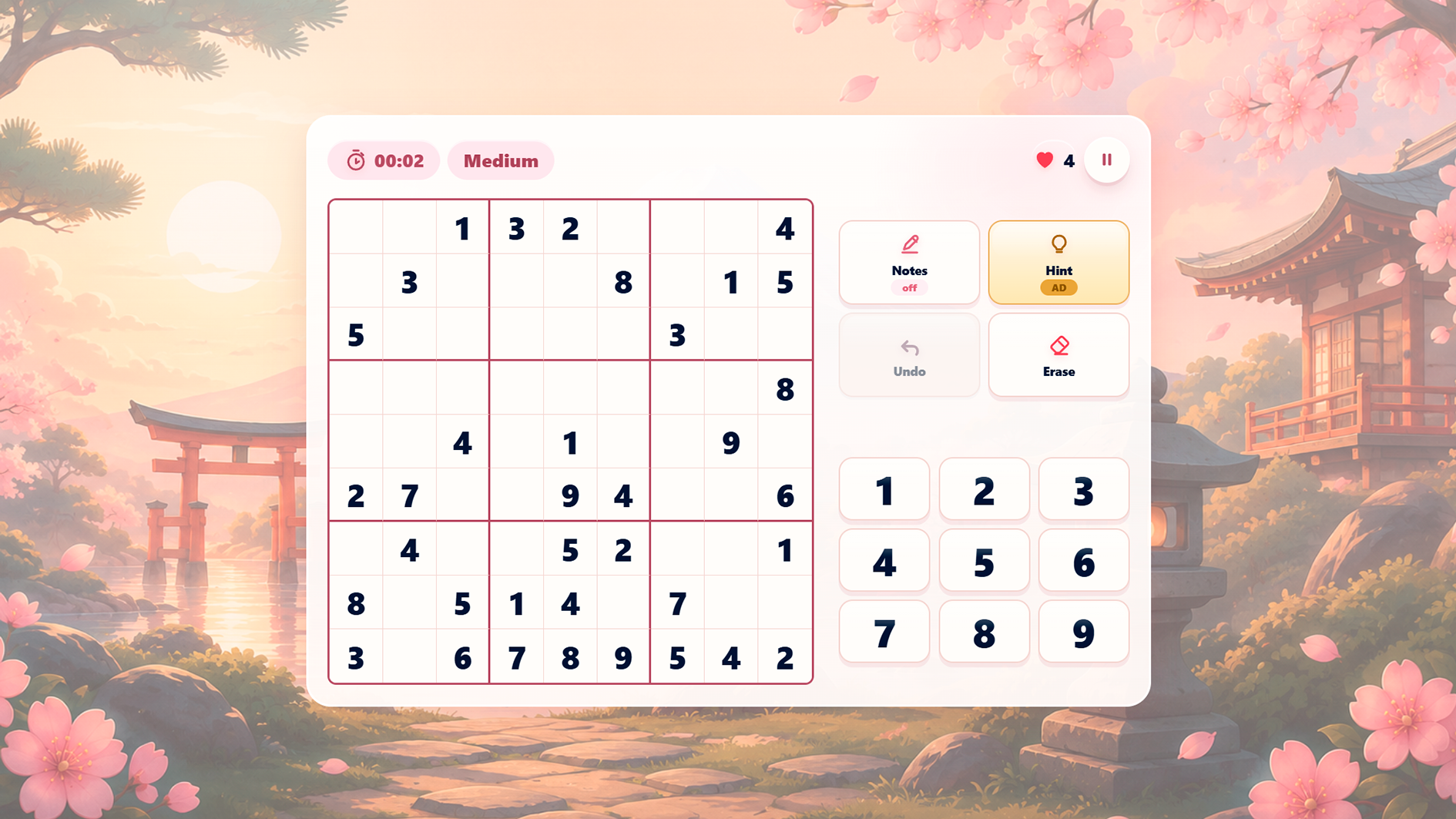 Sudoku Japanese Wisdom — screenshot 1