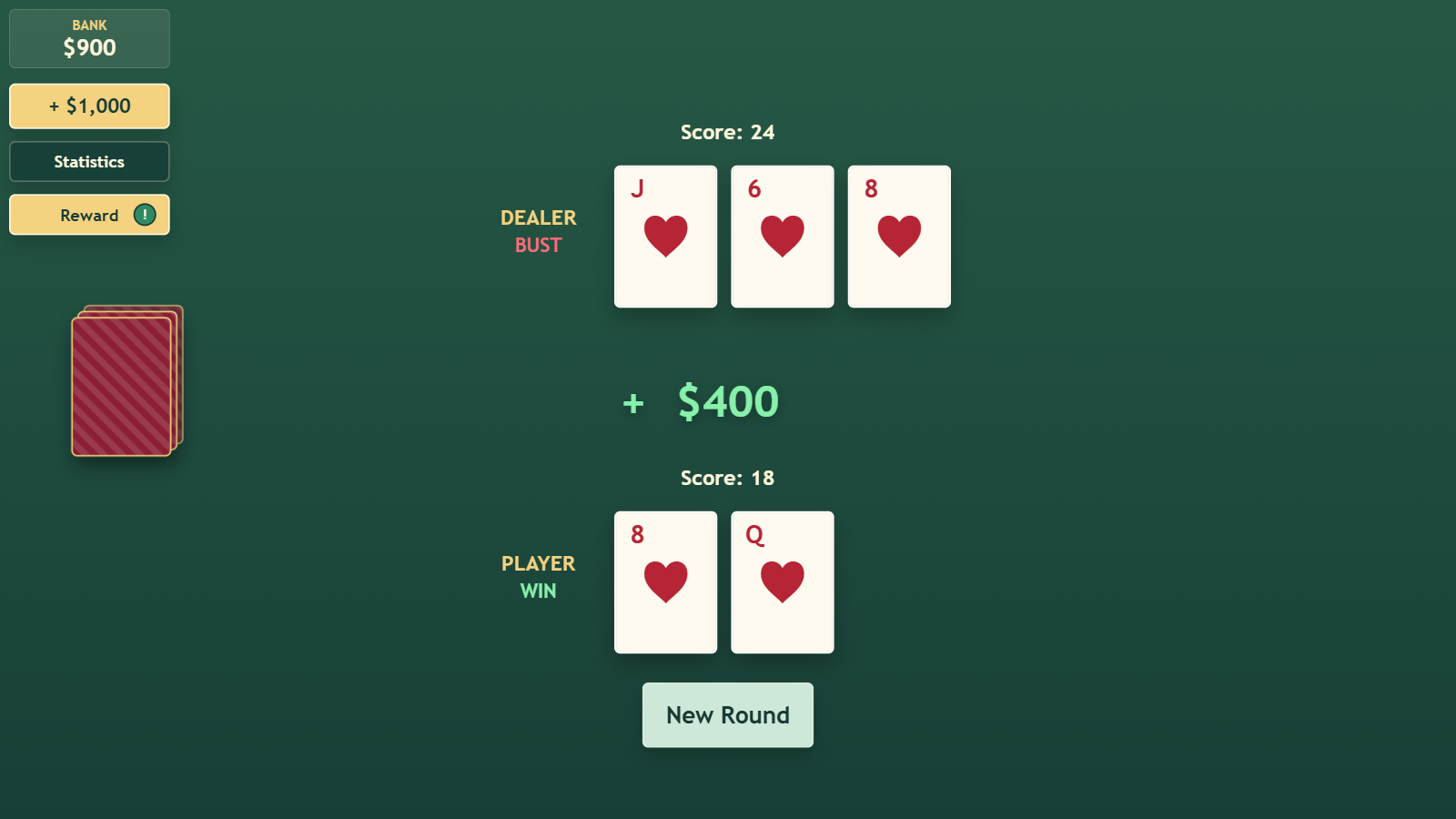 Interesting Blackjack — screenshot 4