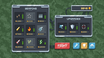 Tanks Brawl War 2D