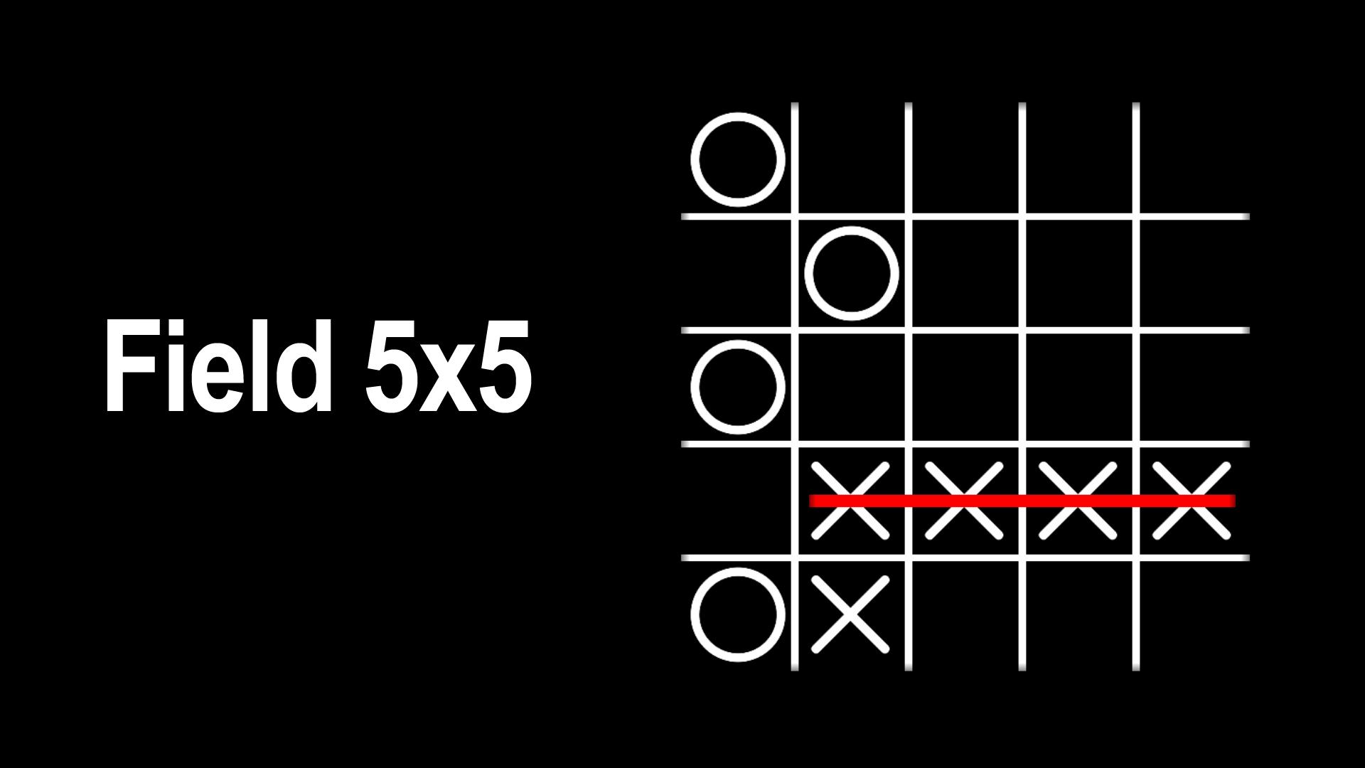 Tic-Tac-Toe 3х3,4х4,5х5 screenshot