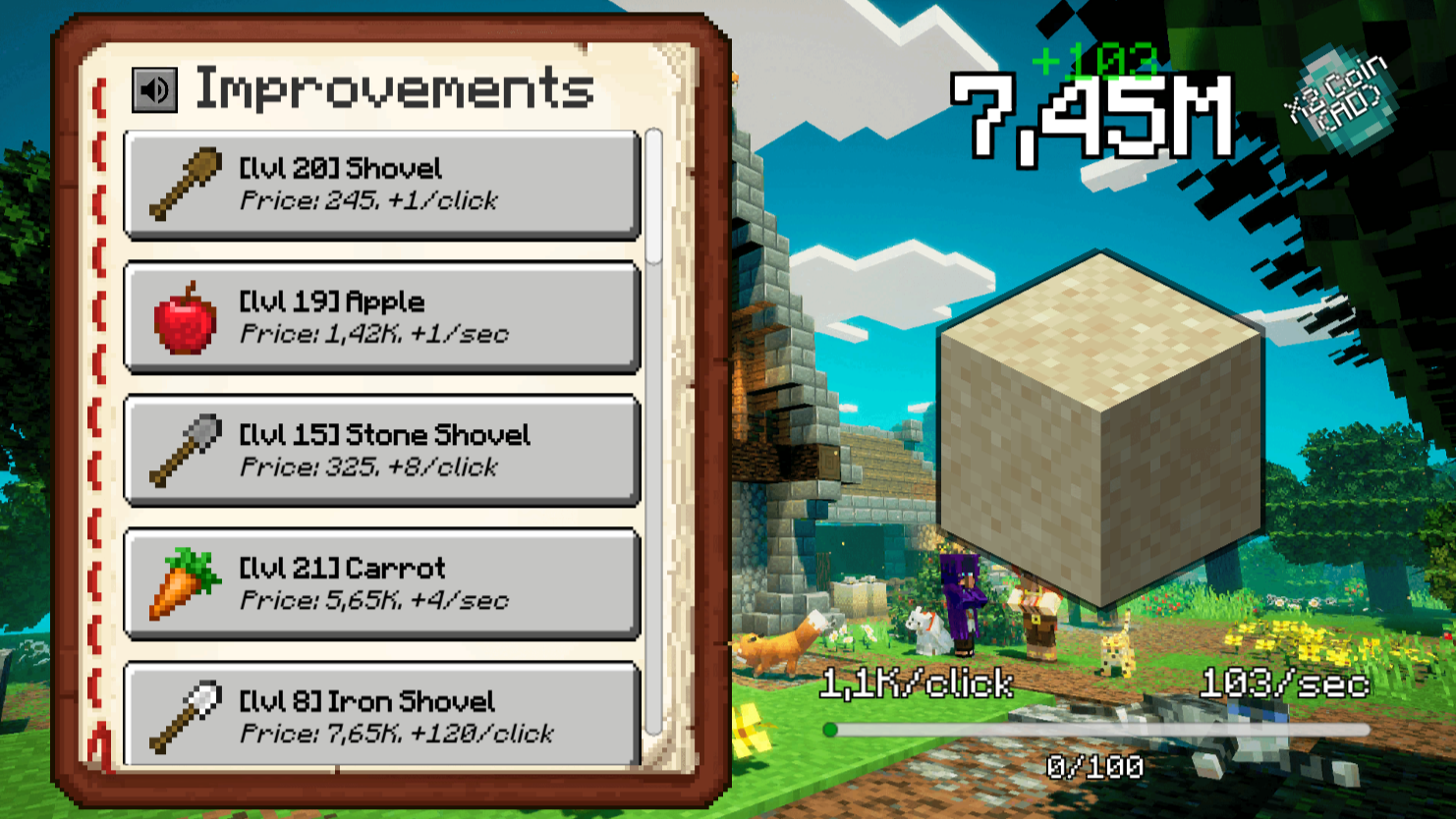 Craft Clicker: Resource Mining — screenshot 4