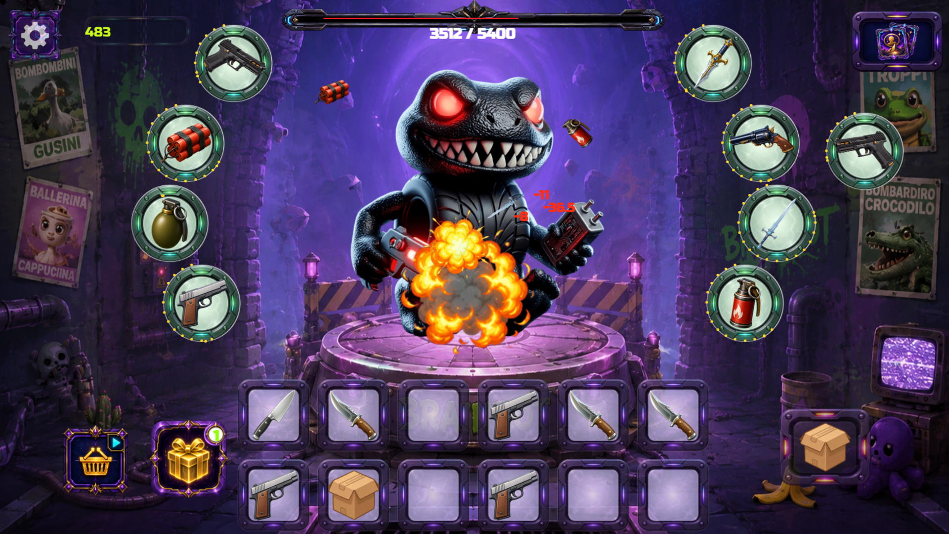 Brainrot: Weapon Evolution screenshot