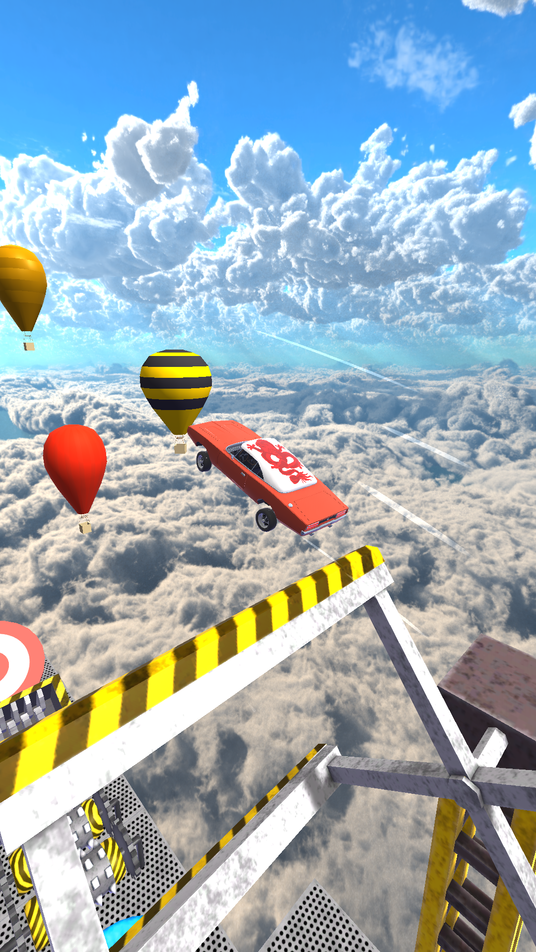 Mega jumps on cars! screenshot 6