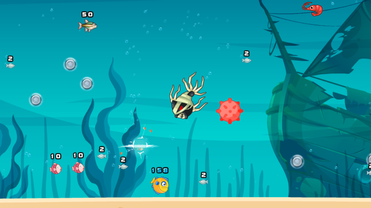 Fish Eat Getting Big screenshot