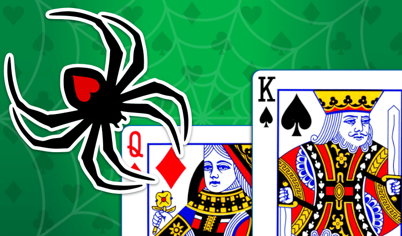 Spider Solitaire - Big Cards game cover