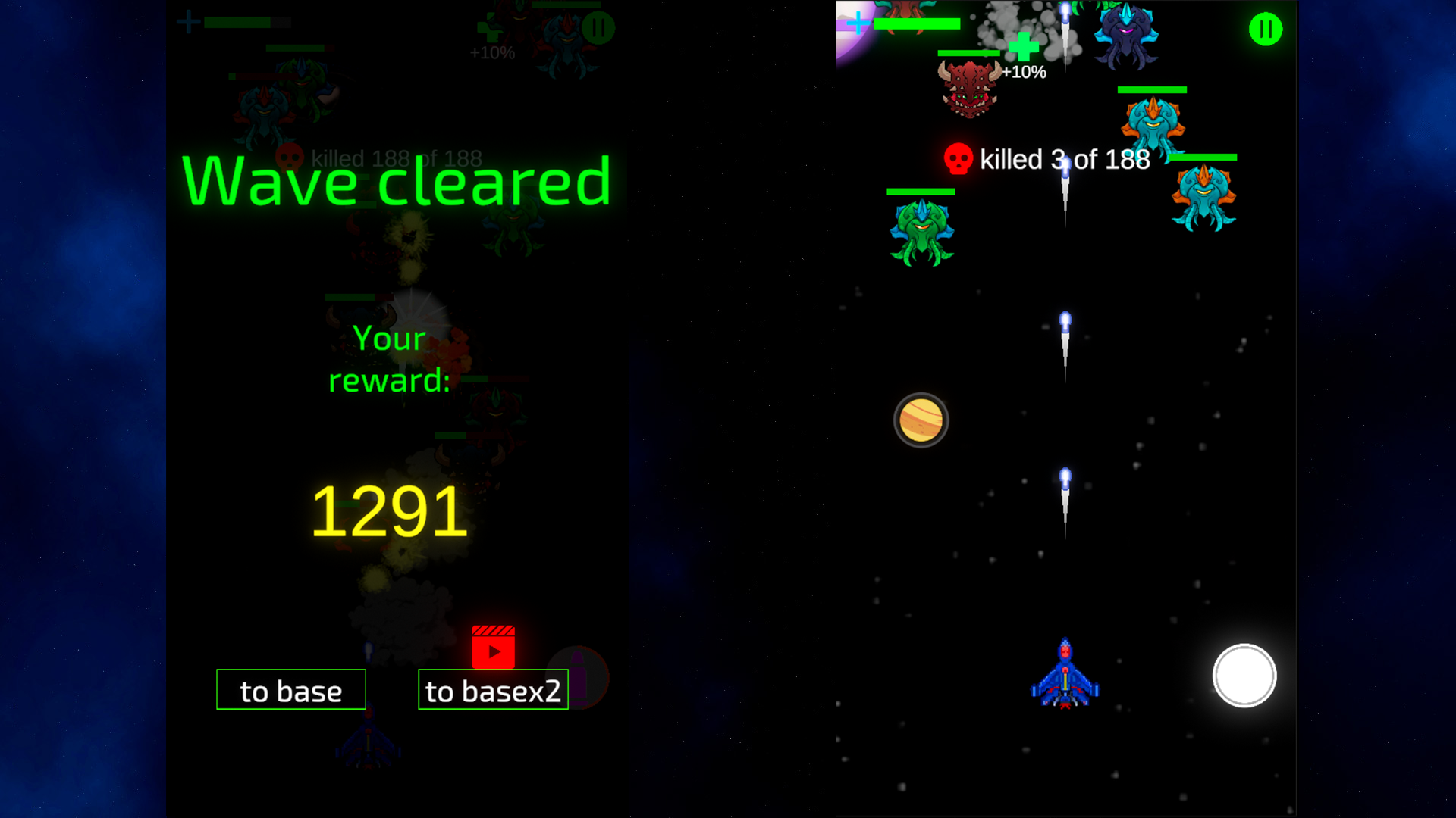 Captain Space — screenshot 2