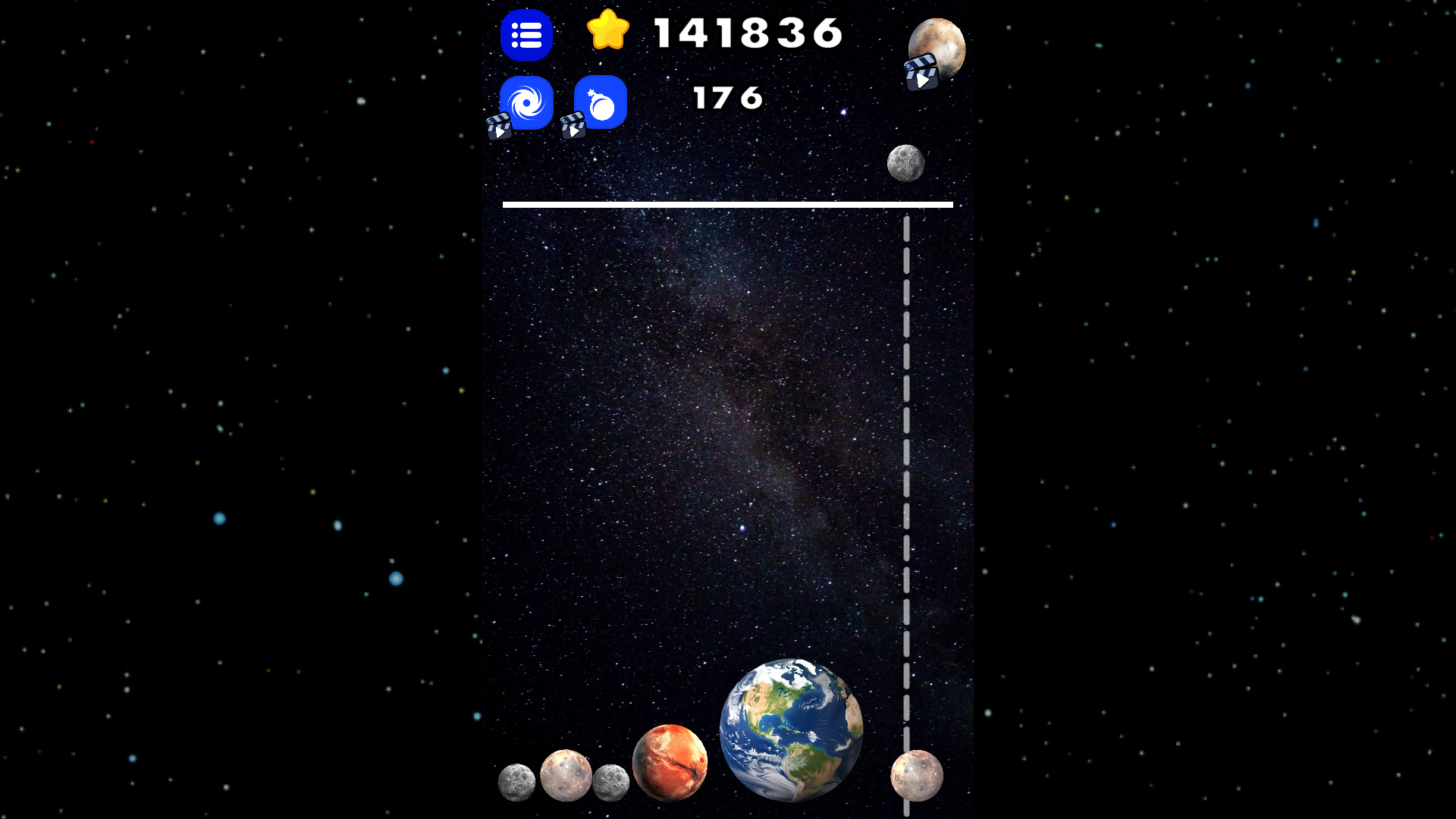 Planetarium merge: Match the planets — screenshot 1