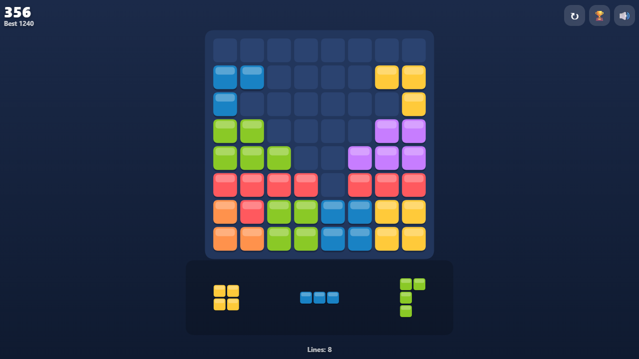 Row Blast: Block Puzzle — screenshot 1