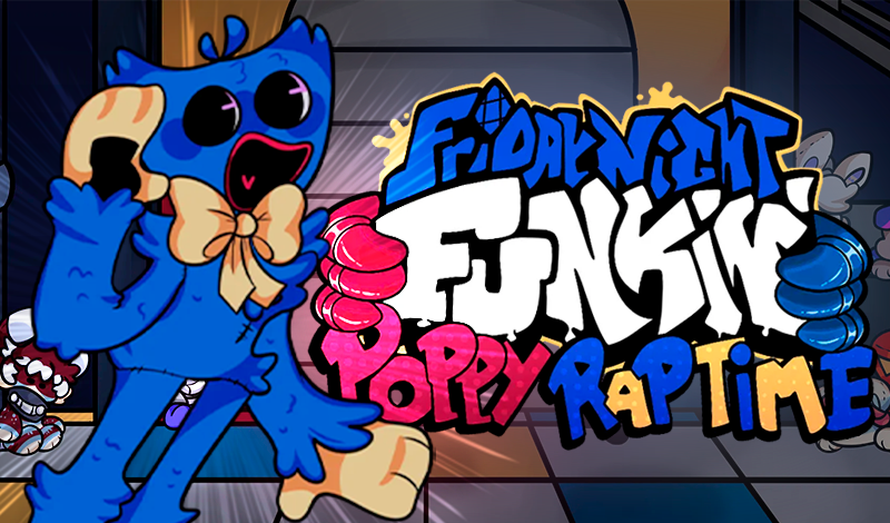 Friday Night Funkin': Poppy RapTime game cover