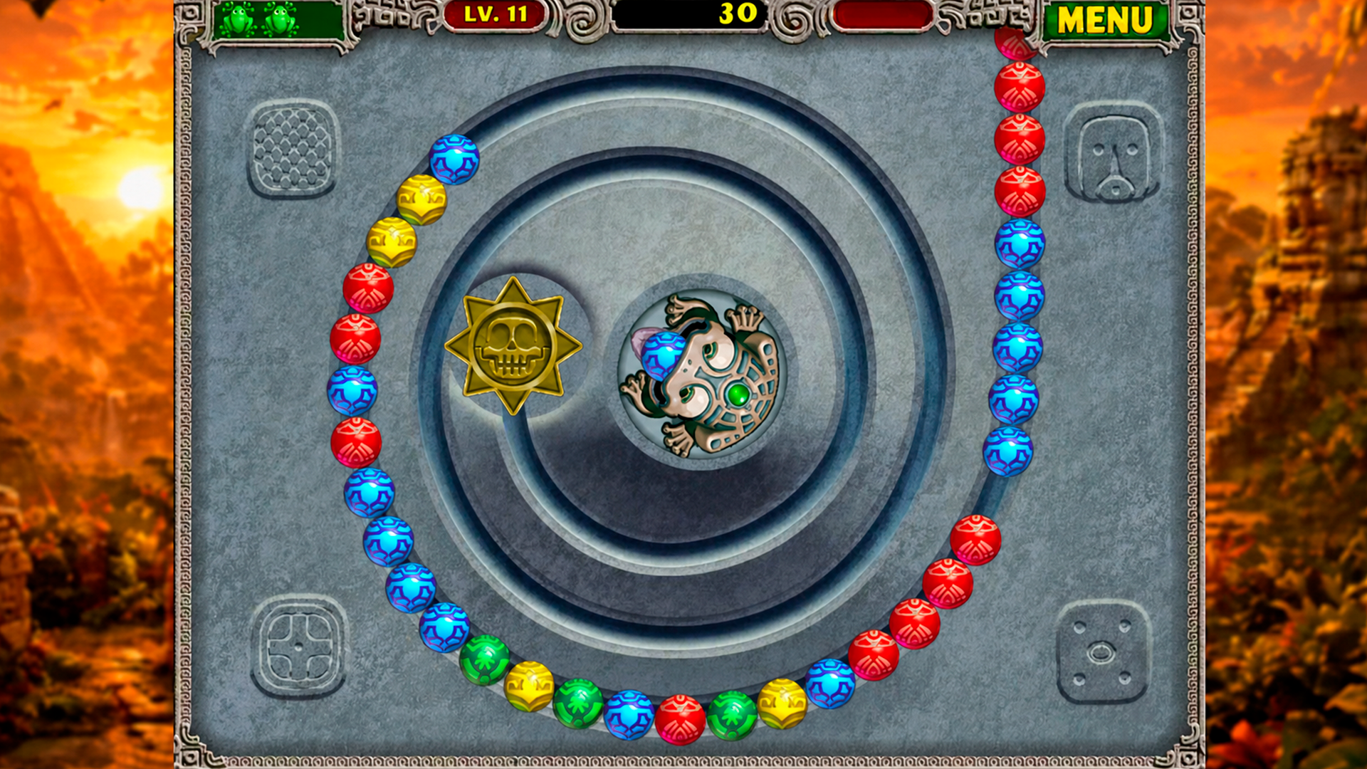 Zuma Deluxe Original — screenshot 1