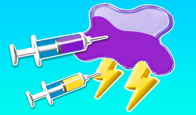 Coloring syringes game cover