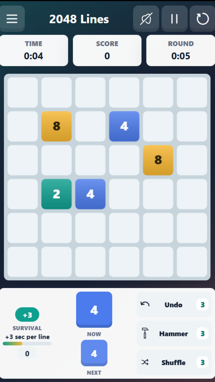 2048 Lines screenshot 4