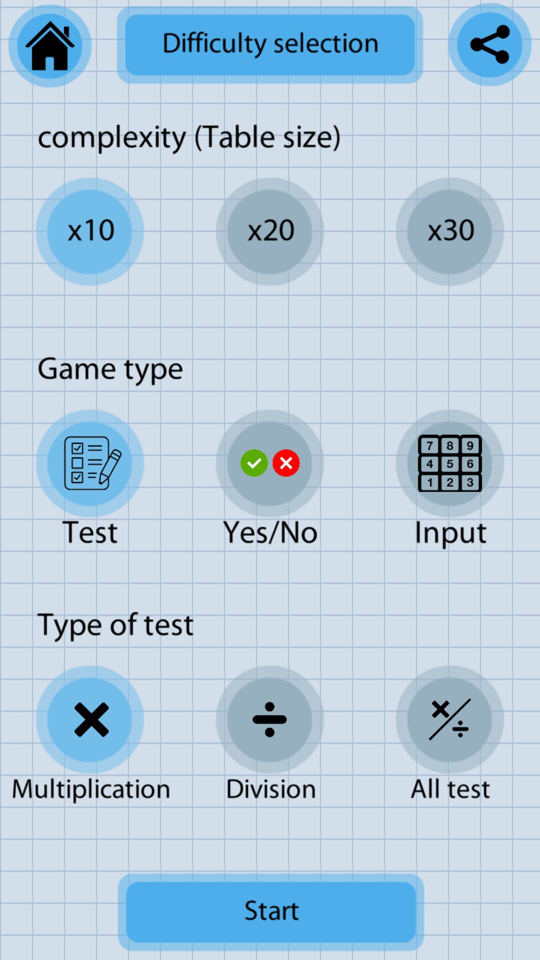 Multiplication Table Training screenshot 7