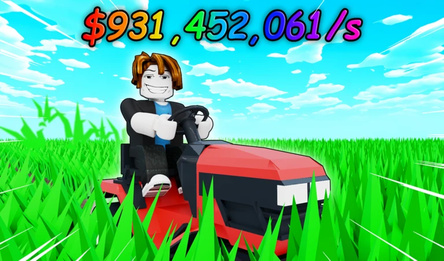 Obby: Mow the grass