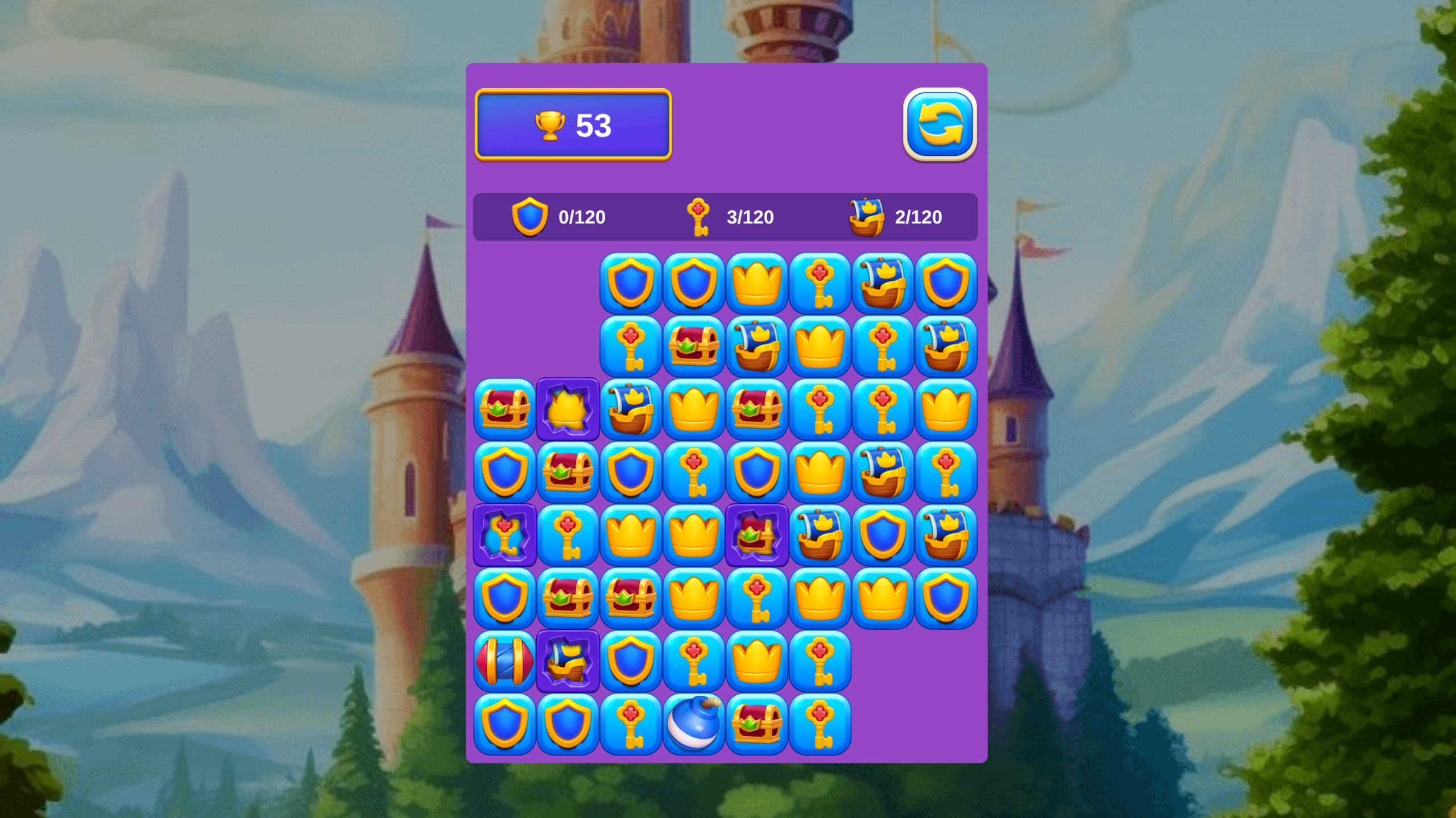 Three in a Row: Line Puzzle screenshot